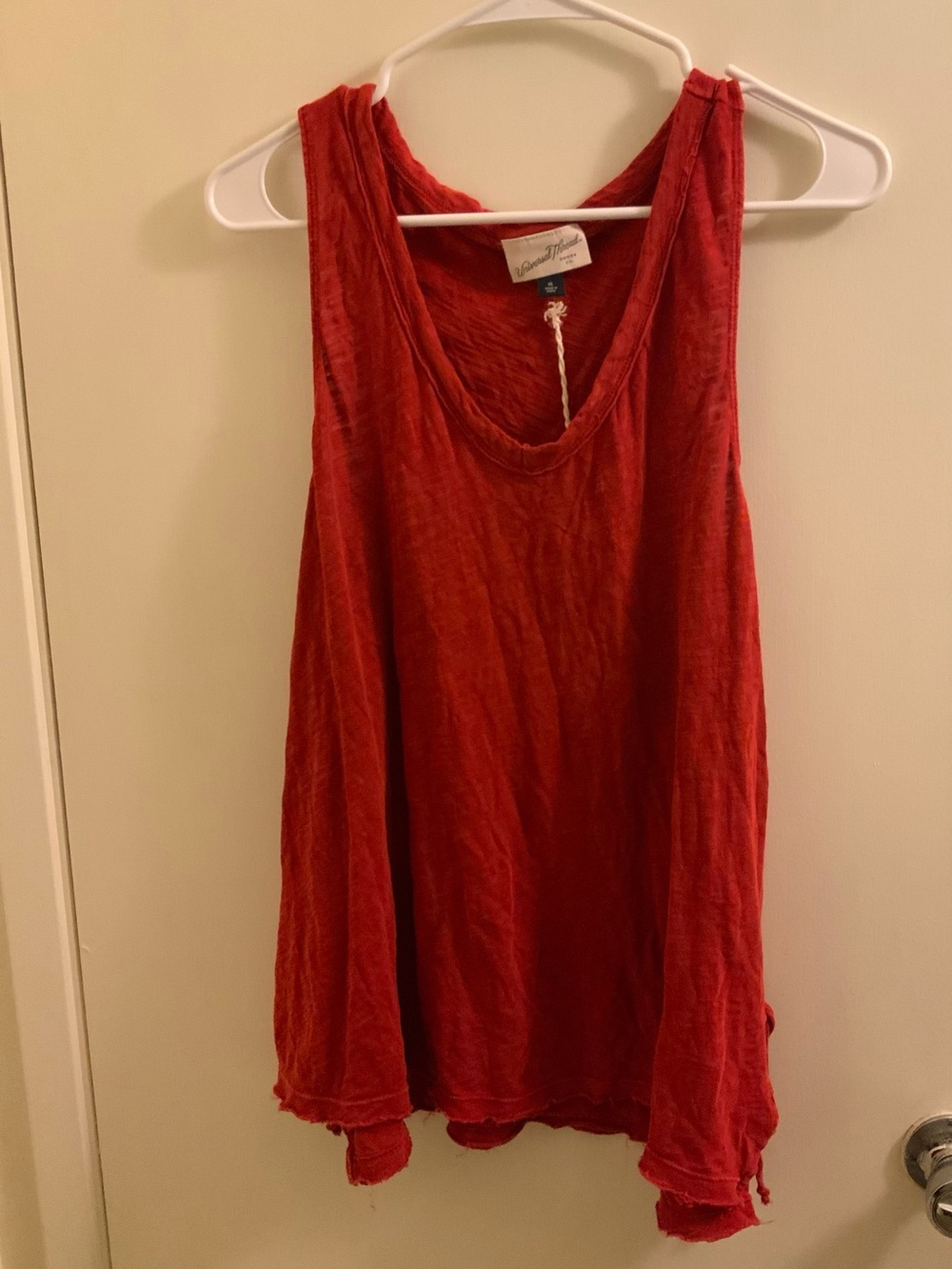 Universal Thread Red Scoop Neck Tank